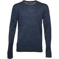 Brave Soul Mens Parsec Jumper Dark Denim Marl