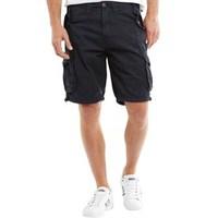 Brave Soul Mens George Cargo Shorts Navy