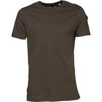 Brave Soul Mens Kershaw Arm Pocket T-Shirt Khaki