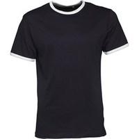 Brave Soul Mens Tallon T-Shirt Navy/White