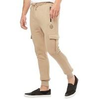 Brave Soul Mens Lab Joggers Mushroom