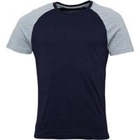 Brave Soul Mens Baptist T-Shirt Navy