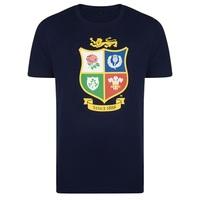 British & Irish Lions NZ 2017 T-Shirt - Navy, Navy
