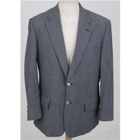 Brook Traverner, size 40S, black and grey striped jacket
