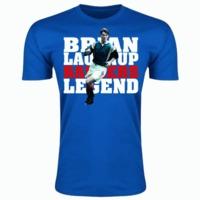 brian laudrup rangers player t shirt blue