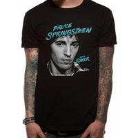 Bruce Springsteen - The River Unisex Medium T-Shirt - Black