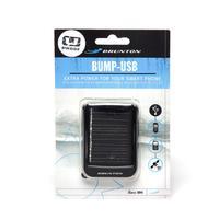 Brunton Bump Smartphone Solar/USB Charger - Black, Black