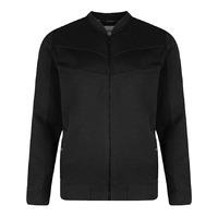 bridport zip up jacket in black dissident