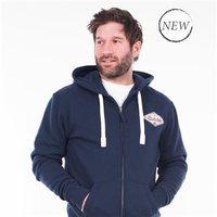 brakeburn vintage diamond zip hoody mens