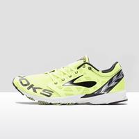 brooks t7 racer unisex running shoes yellow yellow