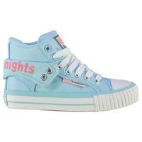 British Knights Roco PU Lace Hi Tops Childrens