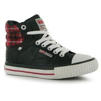 british knights atoll mid top zip childrens trainers