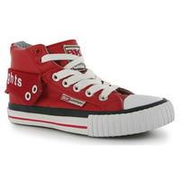 British Knights Roco PU Lace Hi Tops Childrens