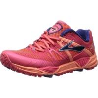 brooks cascadia 10 women flamingocreamsicleblue print