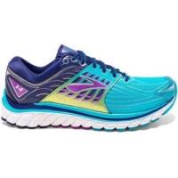 Brooks Glycerin 14 Women scuba blue/navy blue/purple cactus flower