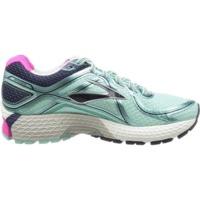 brooks adrenaline gts 16 womens blue tintpink glowpeacoat