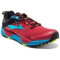 Brooks Cascadia 12 high risk red/black/vivid blue