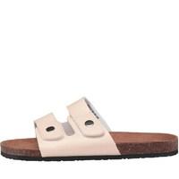 Brave Soul Mens Woods Slip On Sandals Stone