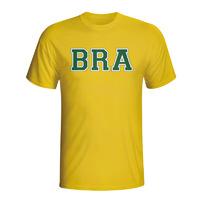 Brazil Country Iso T-shirt (yellow)