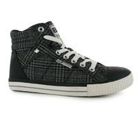 British Knights Dee Mid Canvas Hi Top Shoe Mens