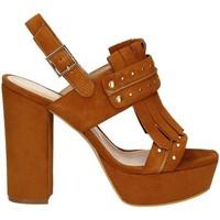 Bruno Premi K2603P High heeled sandals Women Brown women\'s Sandals in brown
