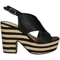 Bruno Premi K5404N High heeled sandals Women Black women\'s Sandals in black