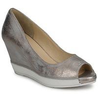 bronx topaz shoe womens court shoes in silver