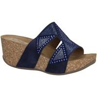 Brigitte 71141 Slippers women\'s Mules / Casual Shoes in blue