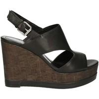 bruno premi k5102x wedge sandals women black womens sandals in black