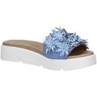 Brigitte 62135 Slippers women\'s Mules / Casual Shoes in blue