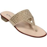 brigitte 60304 flip flops womens flip flops sandals shoes in beige