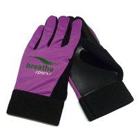 breathe gaelic gloves black purple