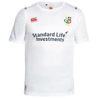 British & Irish Lions Vapodri+ Superlight Small Logo T-Shirt - Bright, White