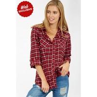 BRUSHED CHECK SHIRT