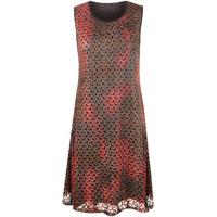 Braylee Sparkle Lace Swing Vest - Red