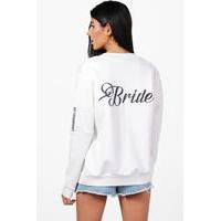 Bride Bomber Jacket - white