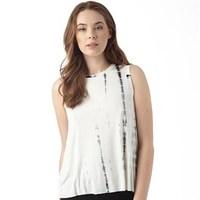 Brave Soul Womens Mila Vest White/Black