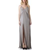 bray steve alan gr 64787 womens long dress in beige