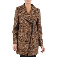 brigitte bardot bb43110 womens coat in brown