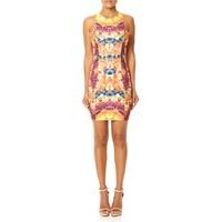 BRONWYN - Ethnic Print Fitted Bodycon Dress