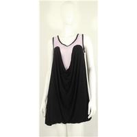 Brand New ToFu Black and candy sleeveless mini dress size 8