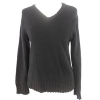 Brora Size 10 High Quality Soft and Luxurious Pure Cashmere Black Jumper