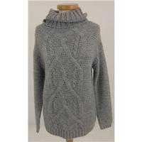 brand new without tags ms collection size 8 grey wool mix jumper