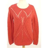 Brand New Without Tags M&S Collection Size 8 Red Cotton Rich Jumper