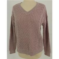 Brand New Without Tags M&S Collection Size 8 Dusky Pink Woollen Mix Jumper