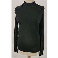 Brand New Without Tags M&S Collection Size 8 Black Sleek Figure Fitting Jumper