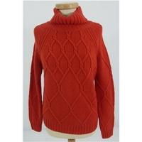 Brand New Without Tags M&S Collection Size 8 Orange Woollen Jumper