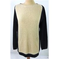 brand new without tags ms collection size 8 black and white woollen mi ...