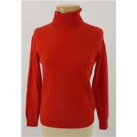 Brand New Without Tags M&S Collection Size 8 Red Cashmere Jumper