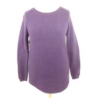 Brand New Without Tags M&S Collection Size 14 Purple Woollen Blend Jumper